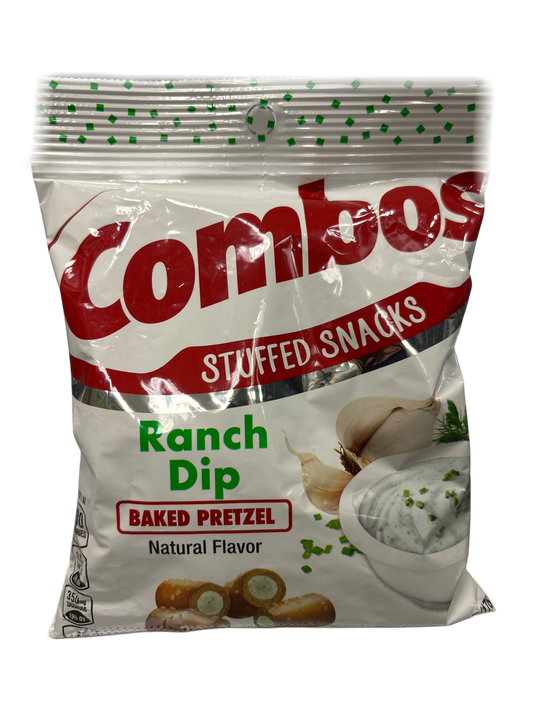 Combos Ranch Dip Baked Pretzel 6.3OZ