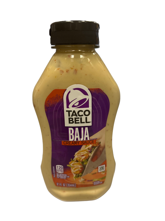 Taco Bell Baja Creamy Sauce 12OZ