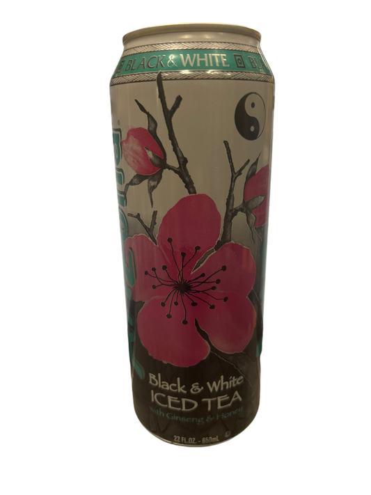 Arizona Black & White Iced Tea 650ML