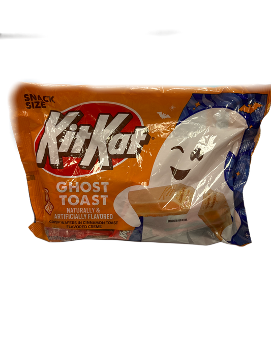 Snack Size Kit Kat Halloween Ghost Toast Bag 9.8OZ