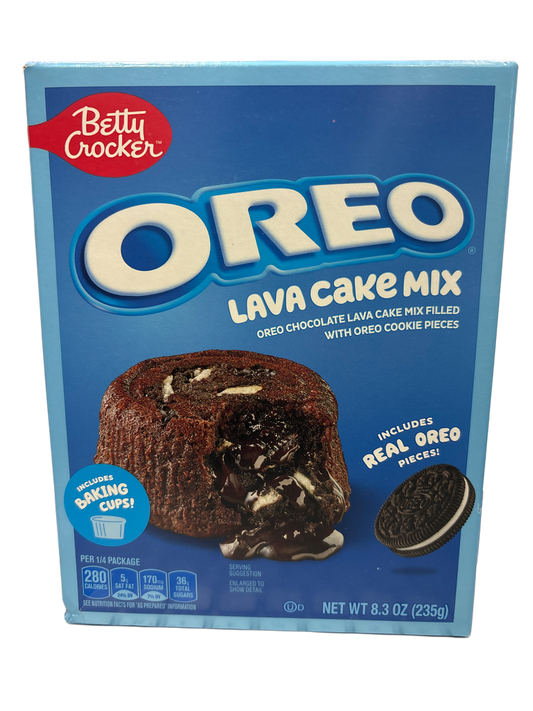 Betty Crocker Oreo Lava Cake Mix 8.3OZ