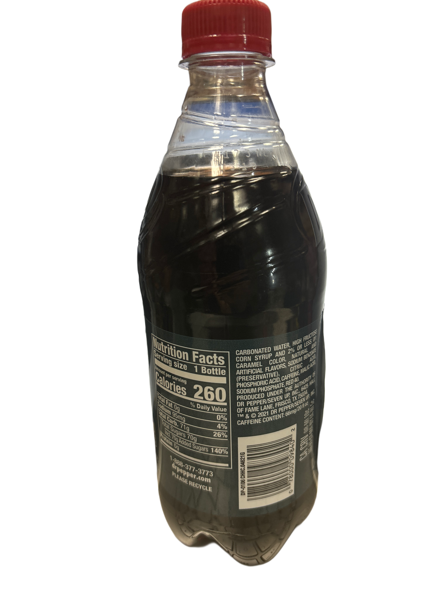 Dr. Pepper Cherry Bottle 591ML