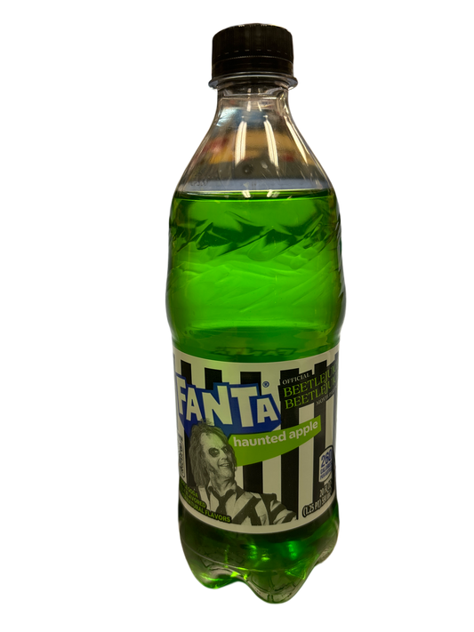 Fanta Beetlejuice Haunted Apple 591ML EXP 09/12/24