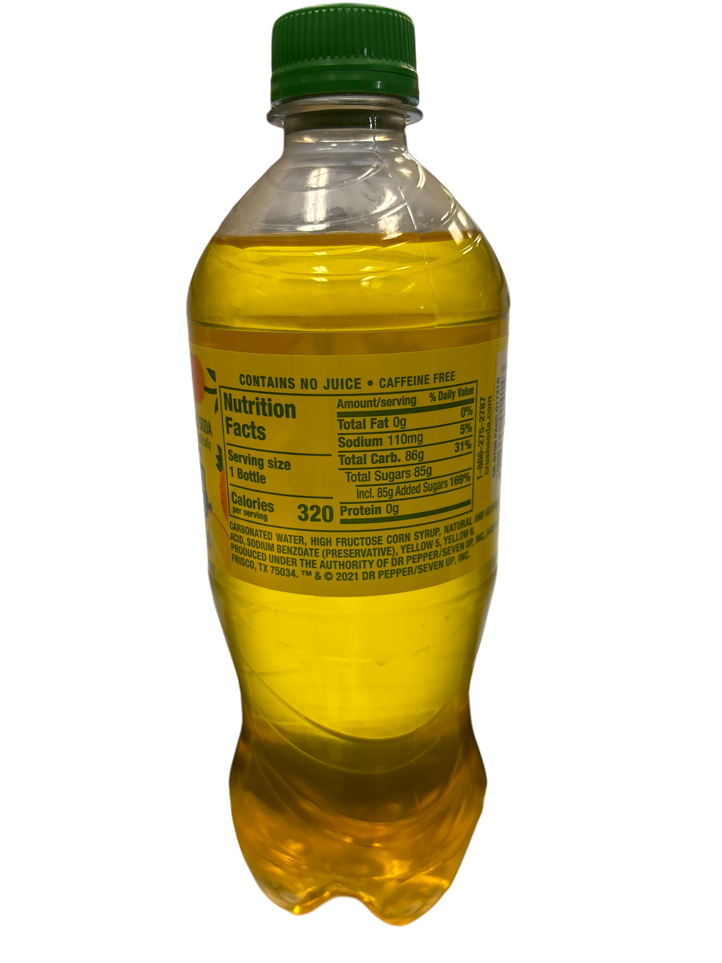 Crush Pineapple Soda Bottle 20OZ