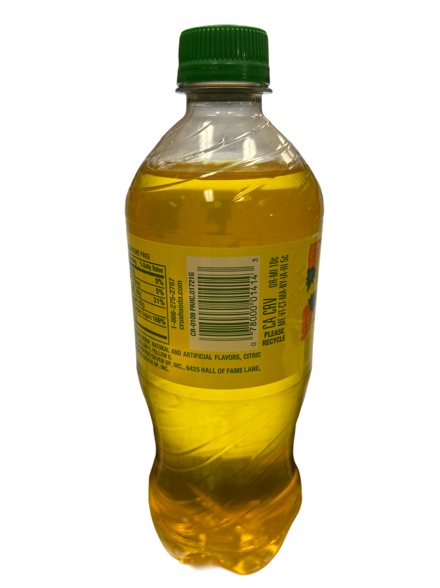 Crush Pineapple Soda Bottle 20OZ