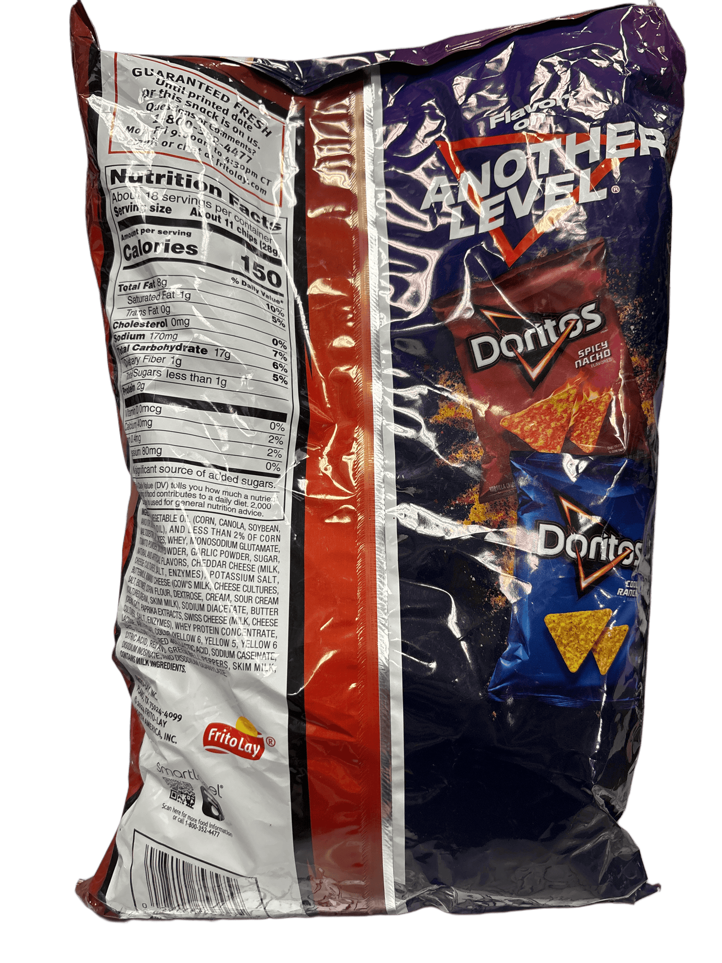 Doritos Collisions Loaded Taco & Nacho Cheese 521G