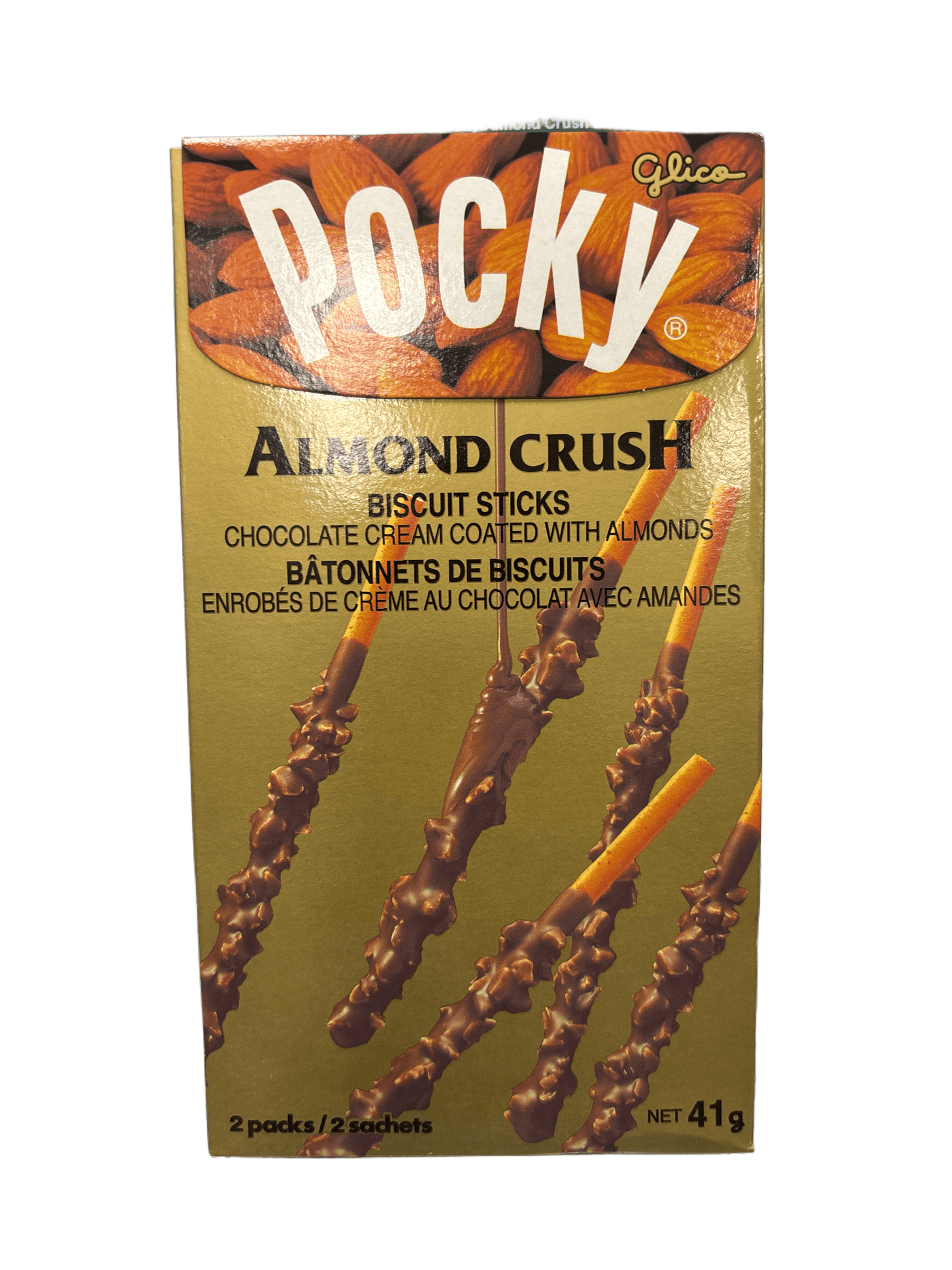 Pocky Almond Crush Biscuit Sticks 41G