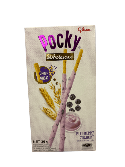 Pocky Wholesale Whole Wheat Blueberry Yoghurt 36G