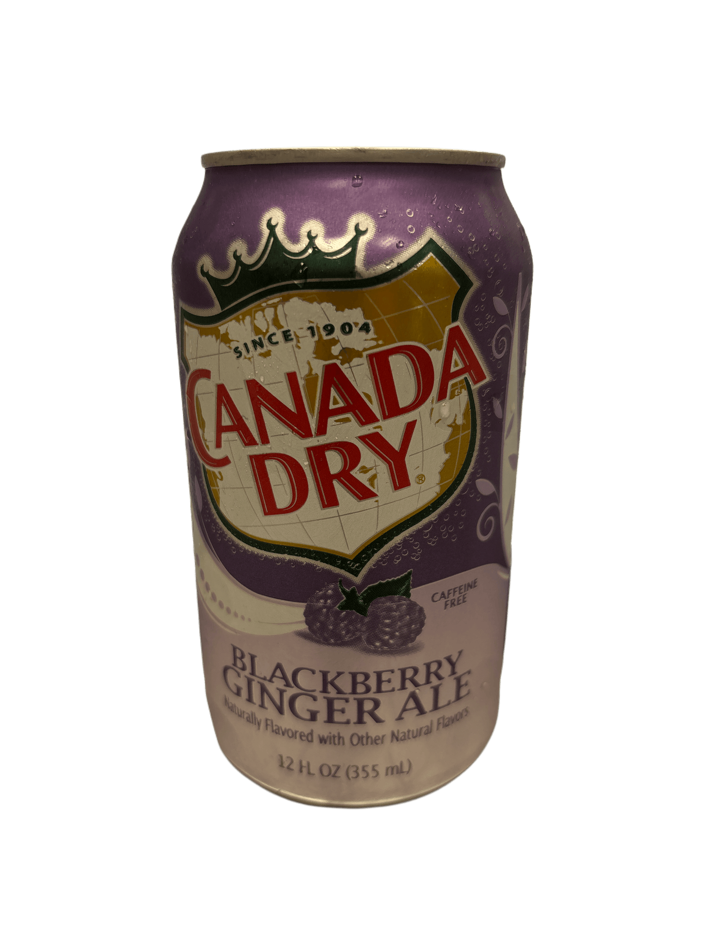 Canada Dry Blackberry Ginger Ale 355ML