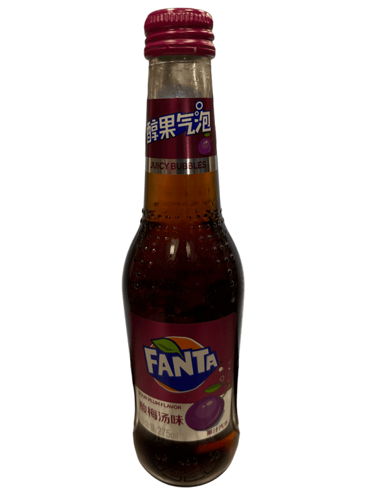 Fanta Sour Plum Glass Bottle 275ML