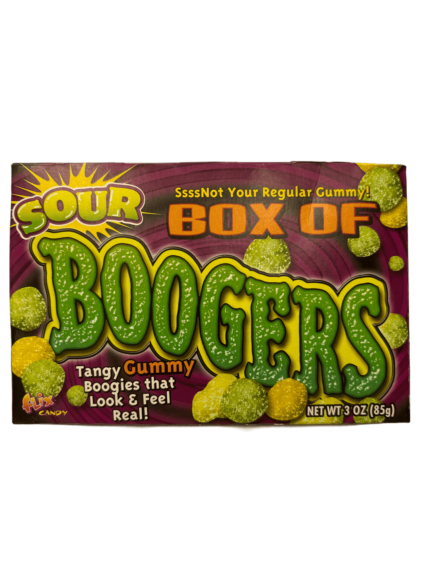 Sour Boogers Gummy Theatre Box 3OZ