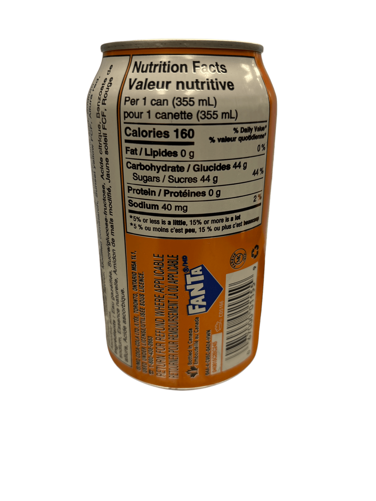 Fanta Beetlejuice Orange 355ML