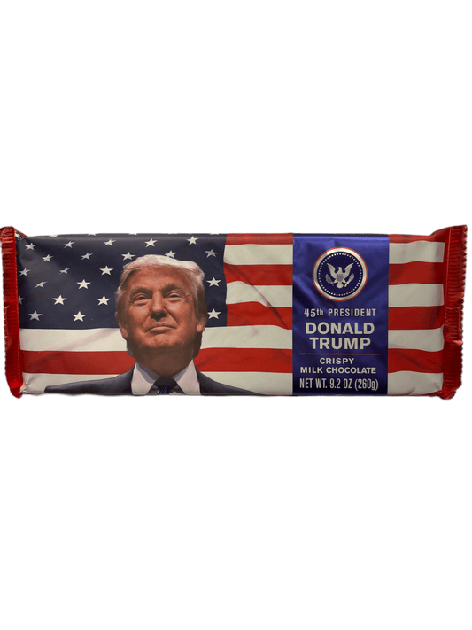 Donald Trump 45TH President Crispy Milk Chocolate 9.2OZ