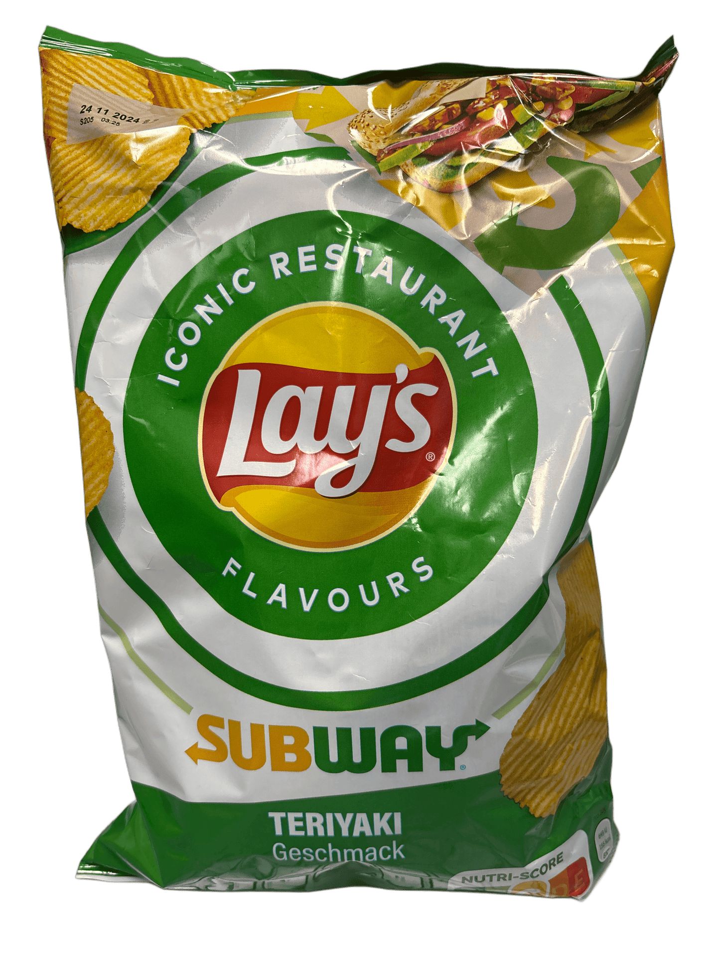 Lays Subway Teriyaki 150G - Dutch Edition