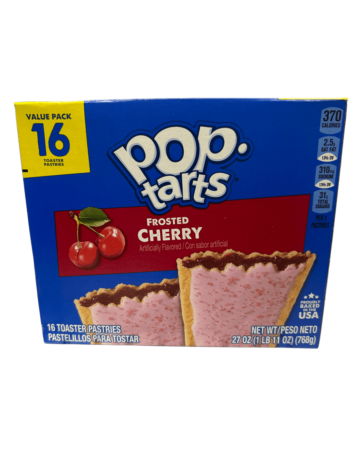 Pop Tarts Frosted Cherry 16 Pack