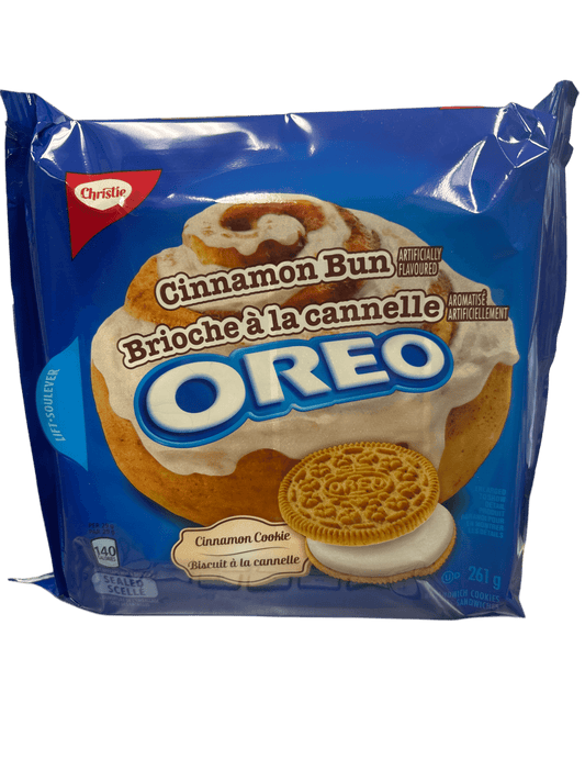 Oreo Cinnamon Bun Cookie 261G - Canadian Edition