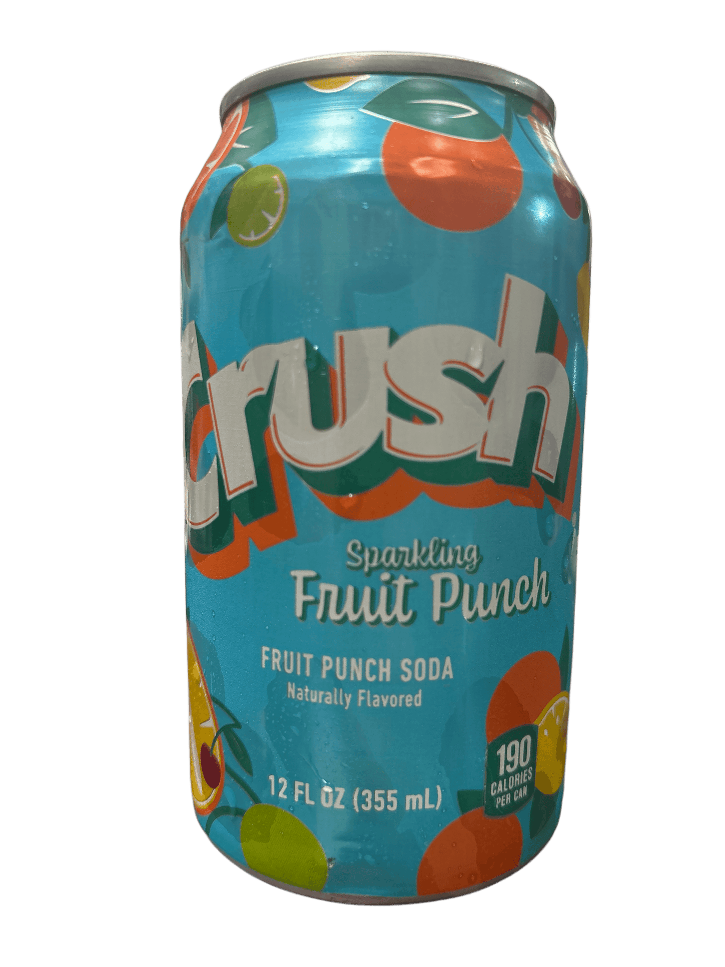 Crush Sparkling Fruit Punch Soda Can 12OZ