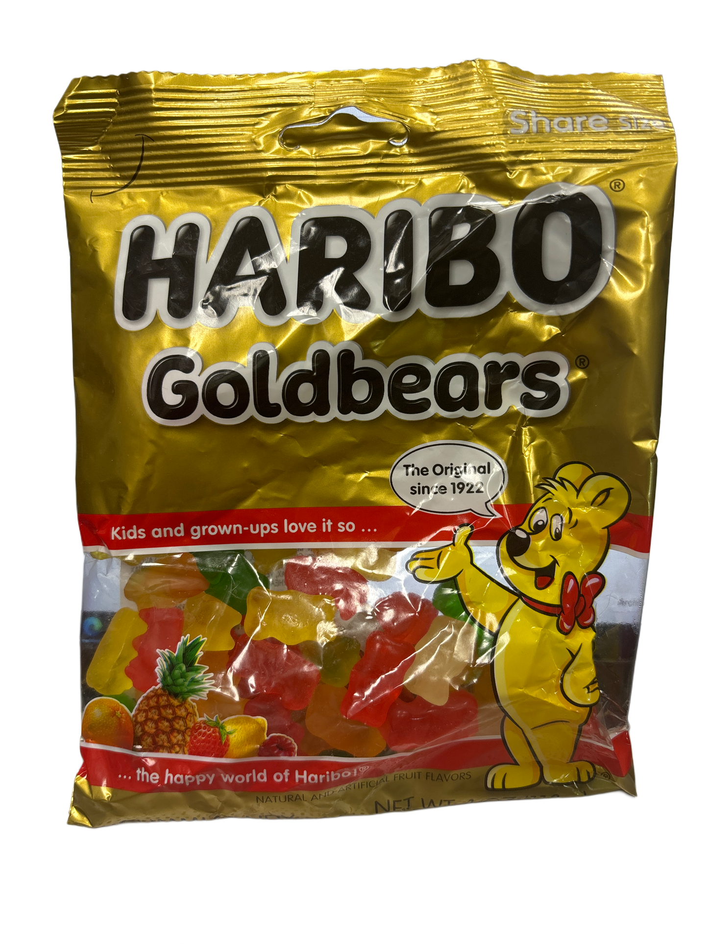 Haribo Gold Bears Gummy Candy 4OZ