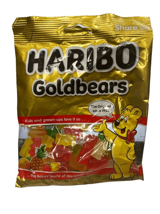 Haribo Gold Bears Gummy Candy 4OZ