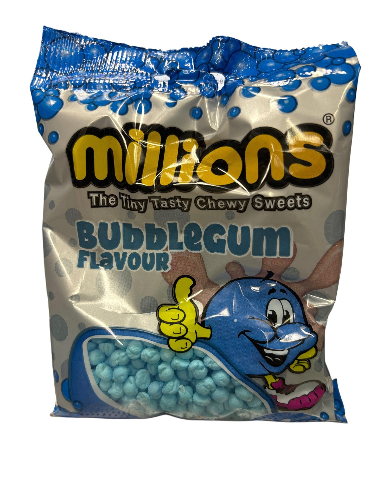 Millions Tiny Tasty Chewy Sweets Bubble Gum Flavor 110G