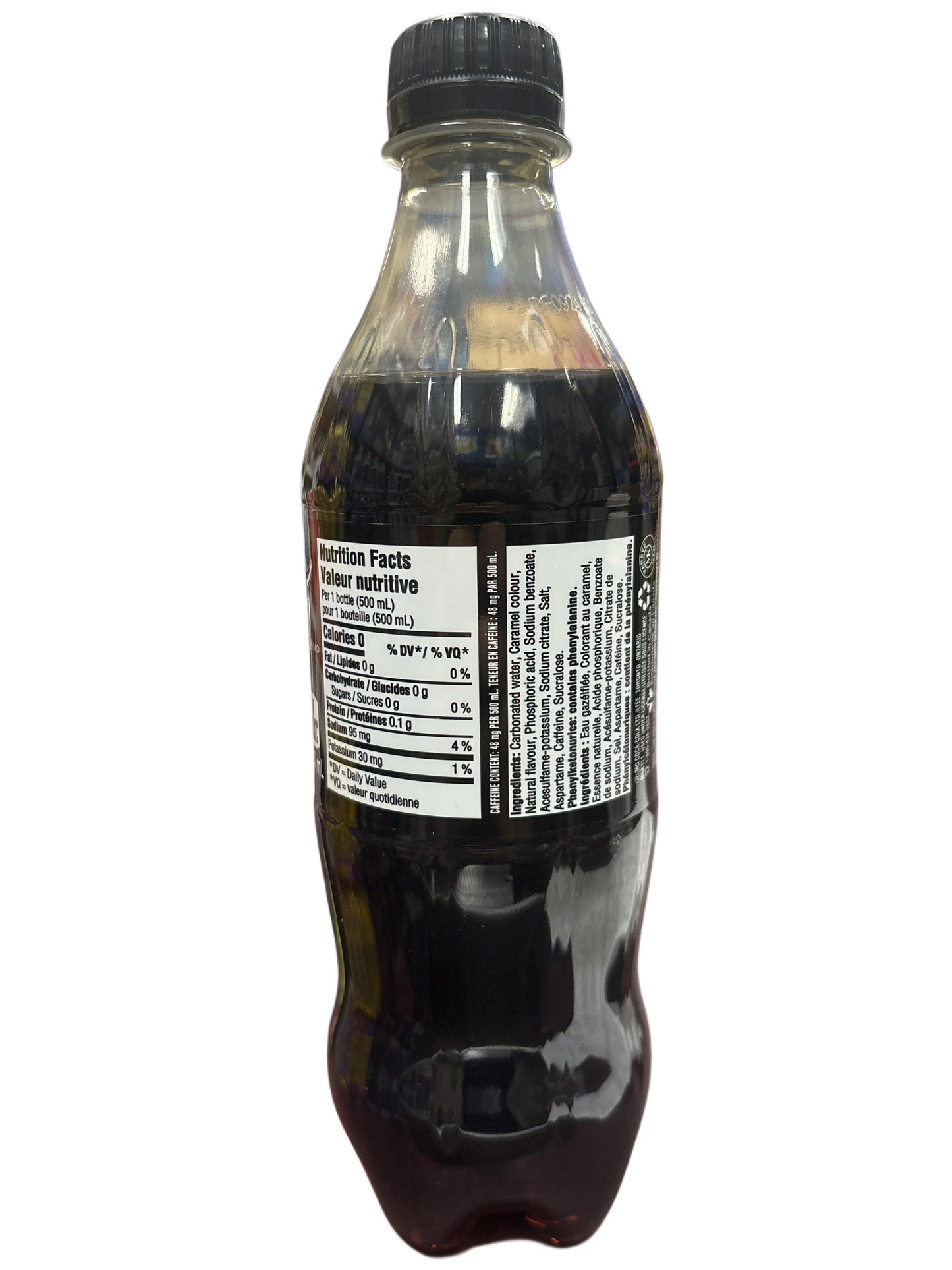 Coca Cola Zero Sugar Oreo Bottle 500ML