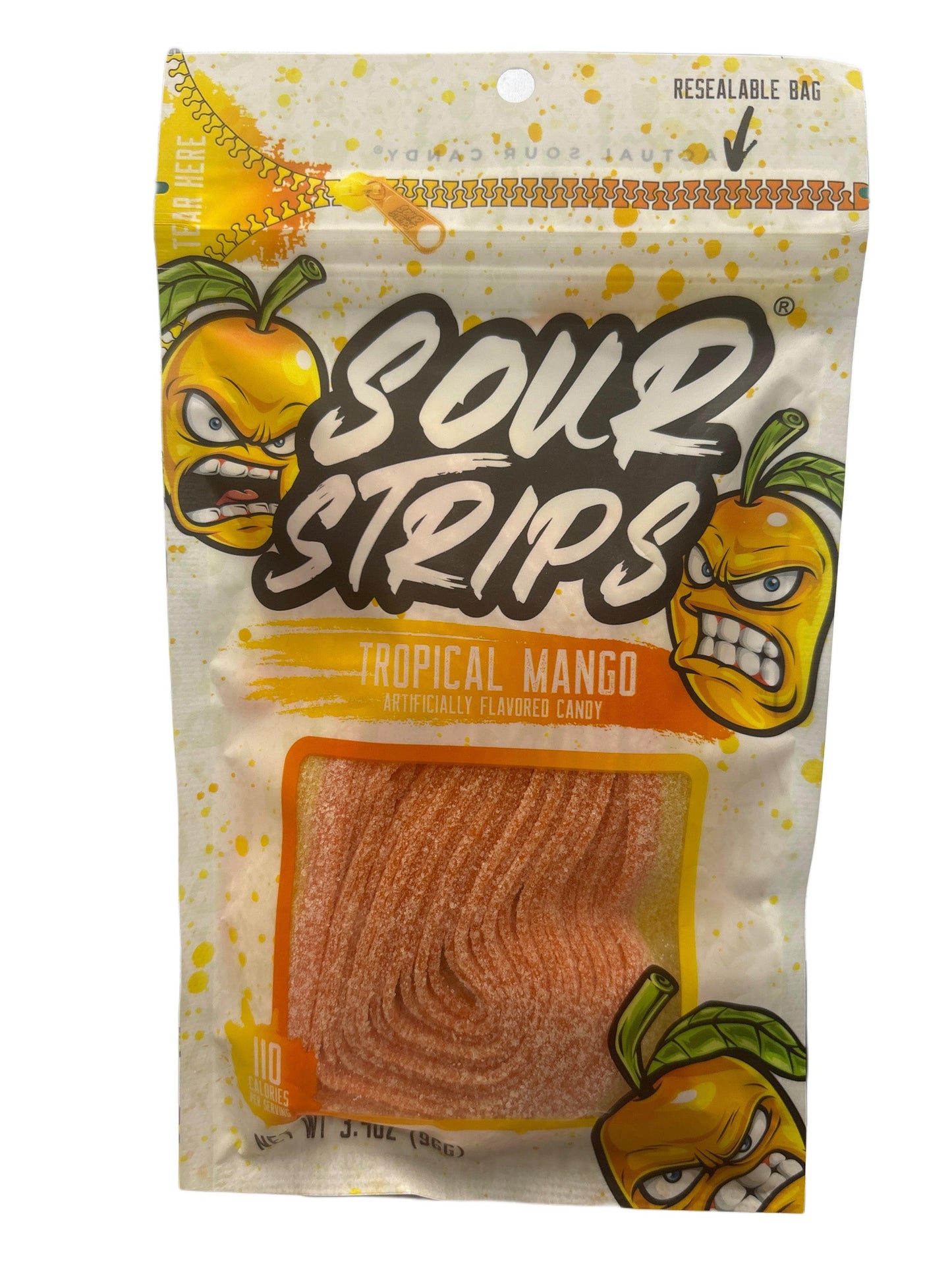 Sour Strips Tropical Mango 96G