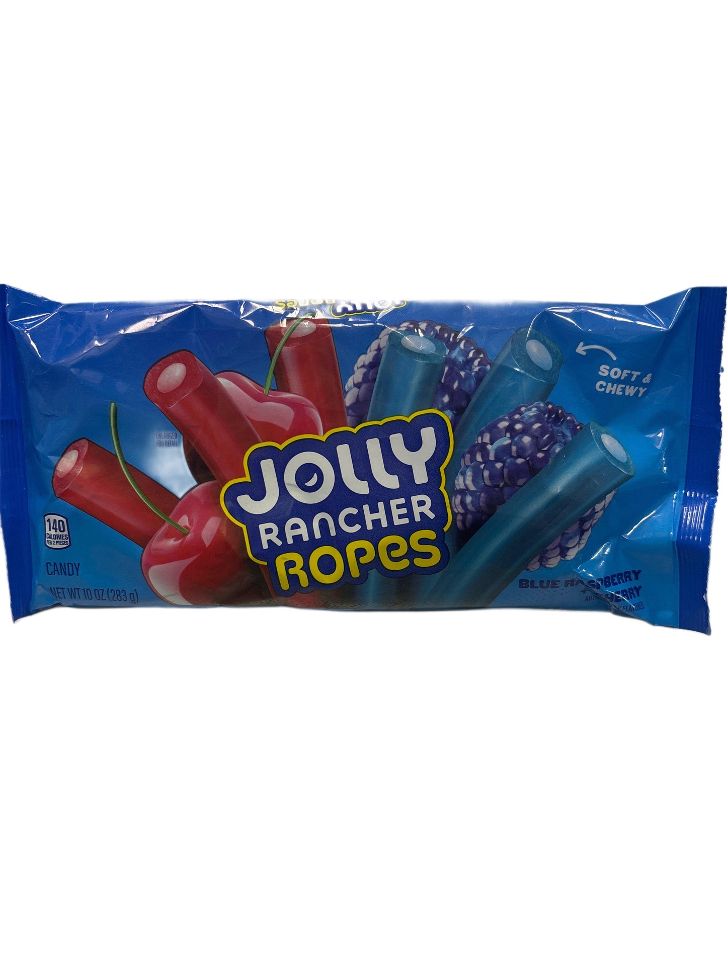 Jolly Rancher Ropes Blue Raspberry & Cherry 10oz