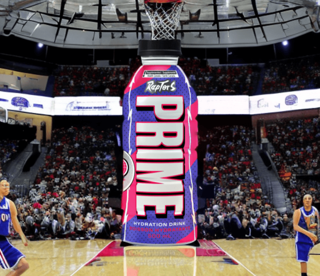 Prime Hydration Toronto Raptors V2 Edition 500ML