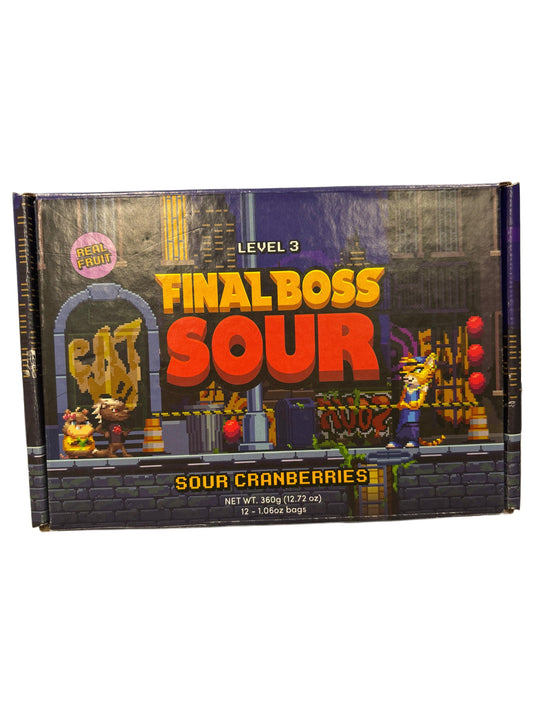 FINAL BOSS SOUR Level 3 Sour Cranberries Exclusive Challenge 360G