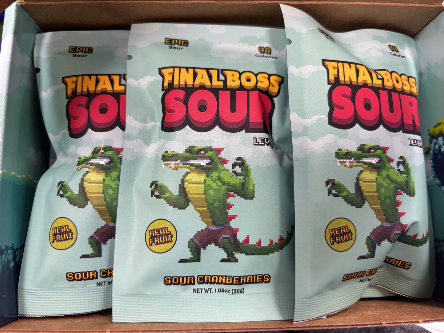 FINAL BOSS SOUR Level 2 Sour Cranberries Exclusive Challenge 360G