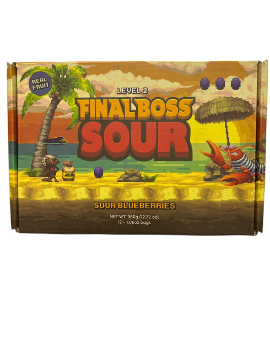 FINAL BOSS SOUR Level 2 Sour Blueberries Exclusive Challenge 360G