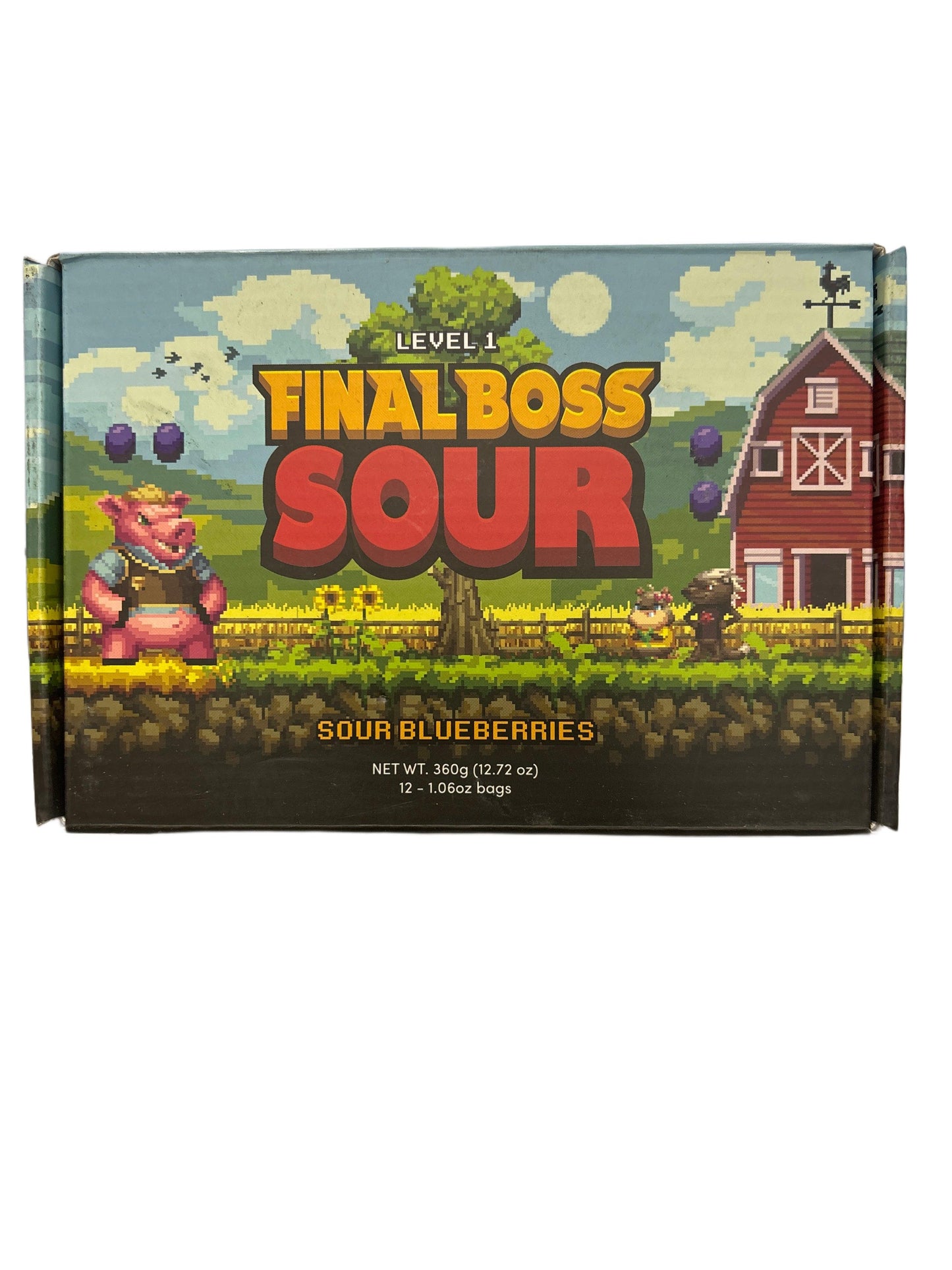 FINAL BOSS SOUR Level 1 Sour Blueberries Exclusive Challenge 360G