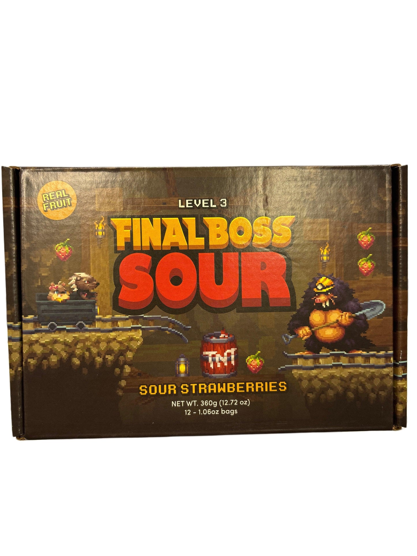 FINAL BOSS SOUR Level 3 Sour Strawberries Exclusive Challenge 360G