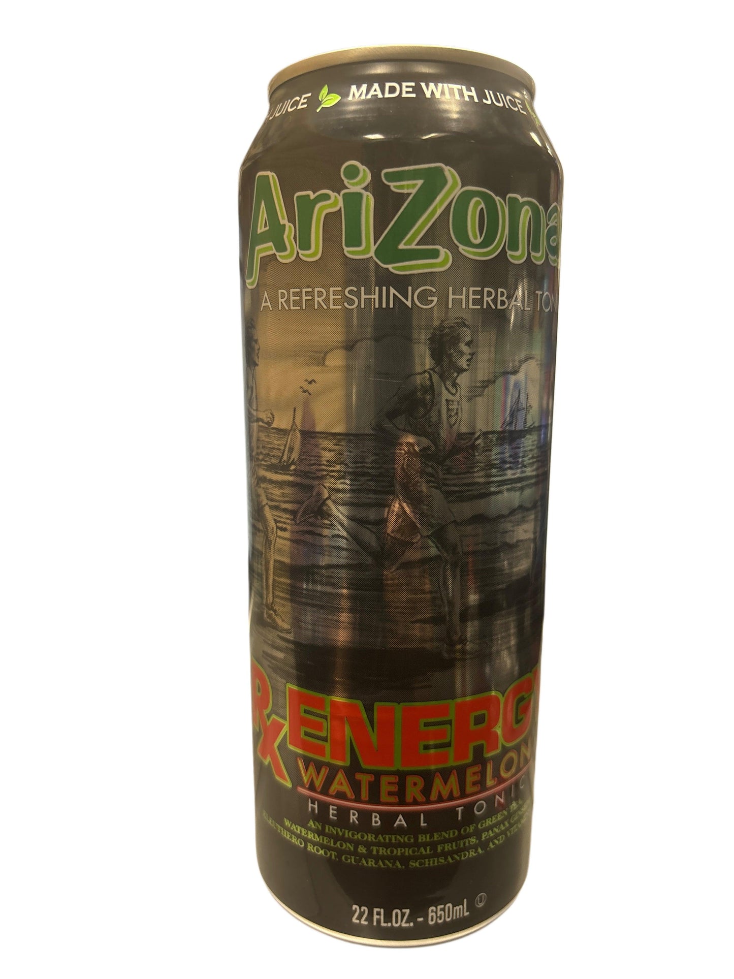 Arizona RX Energy Watermelon Drink 22OZ