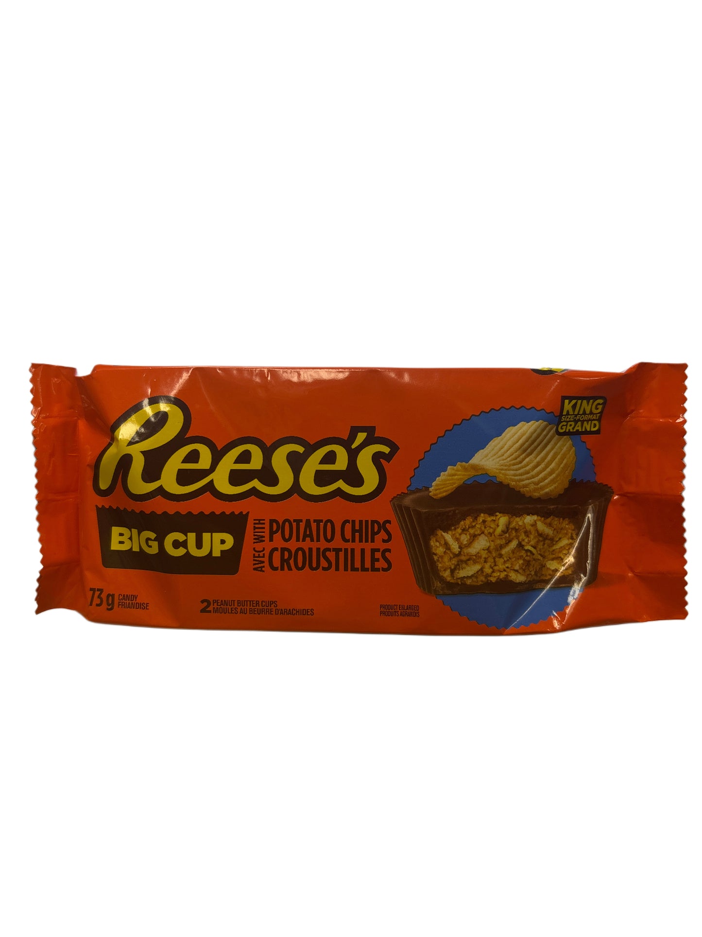 Reese's Big Cup With Potato Chips Chocolate Bar 73G