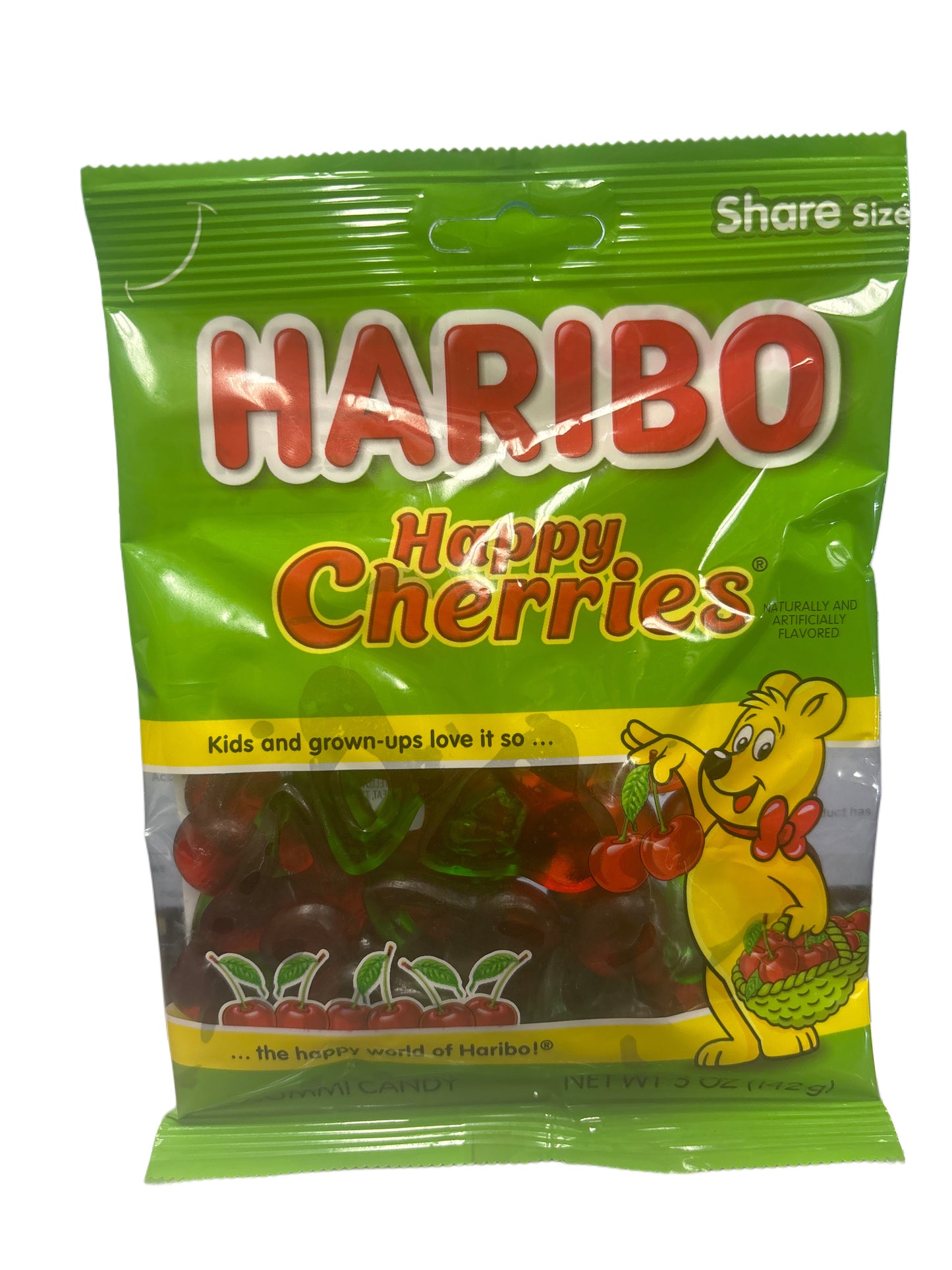 Haribo Happy Cherries Candy Bag 5OZ