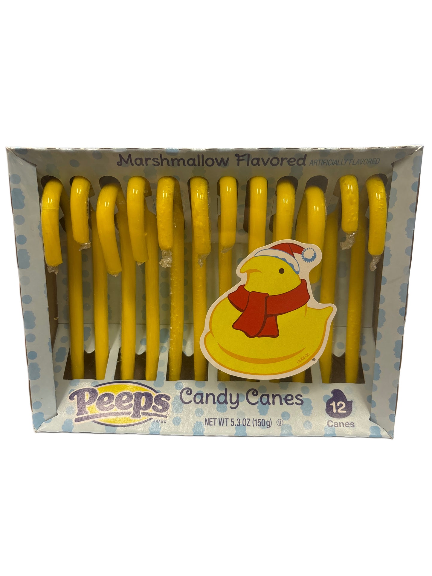 PEEPS Marshmallow Flavored Candy Canes - 12 Pack