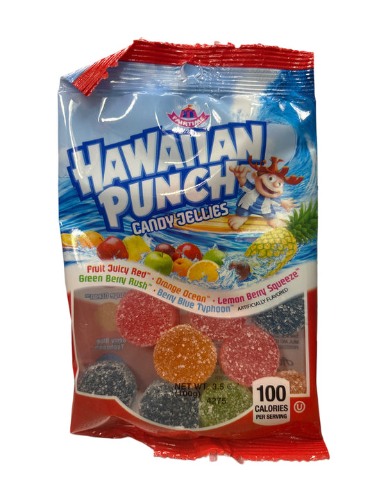 Hawaiian Punch Candy Jellies Candy Bag 3.5OZ