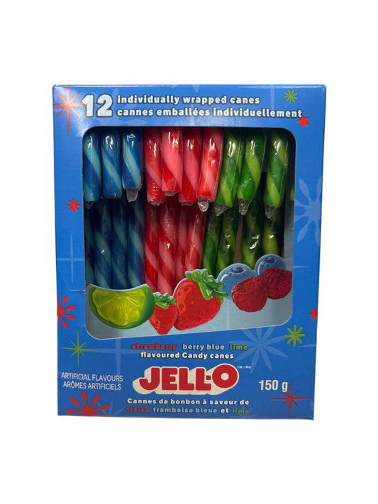 Kraft Jell-O Candy Canes - 12 Pack