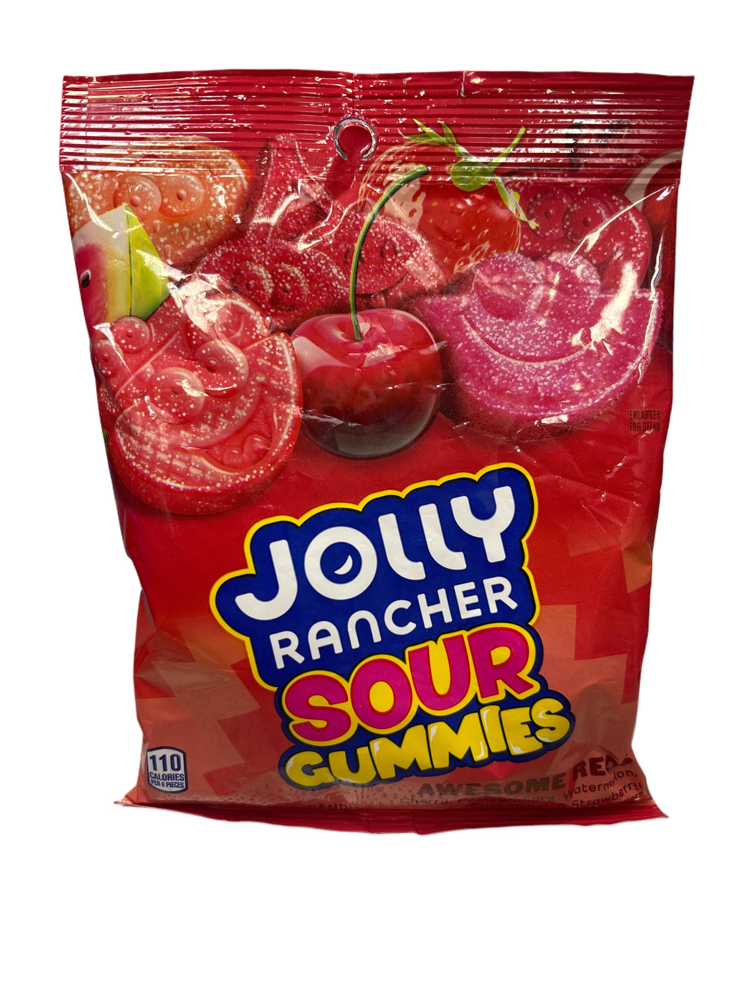 Jolly Rancher Sour Gummies Awesome Reds Candy Bag 6.5OZ