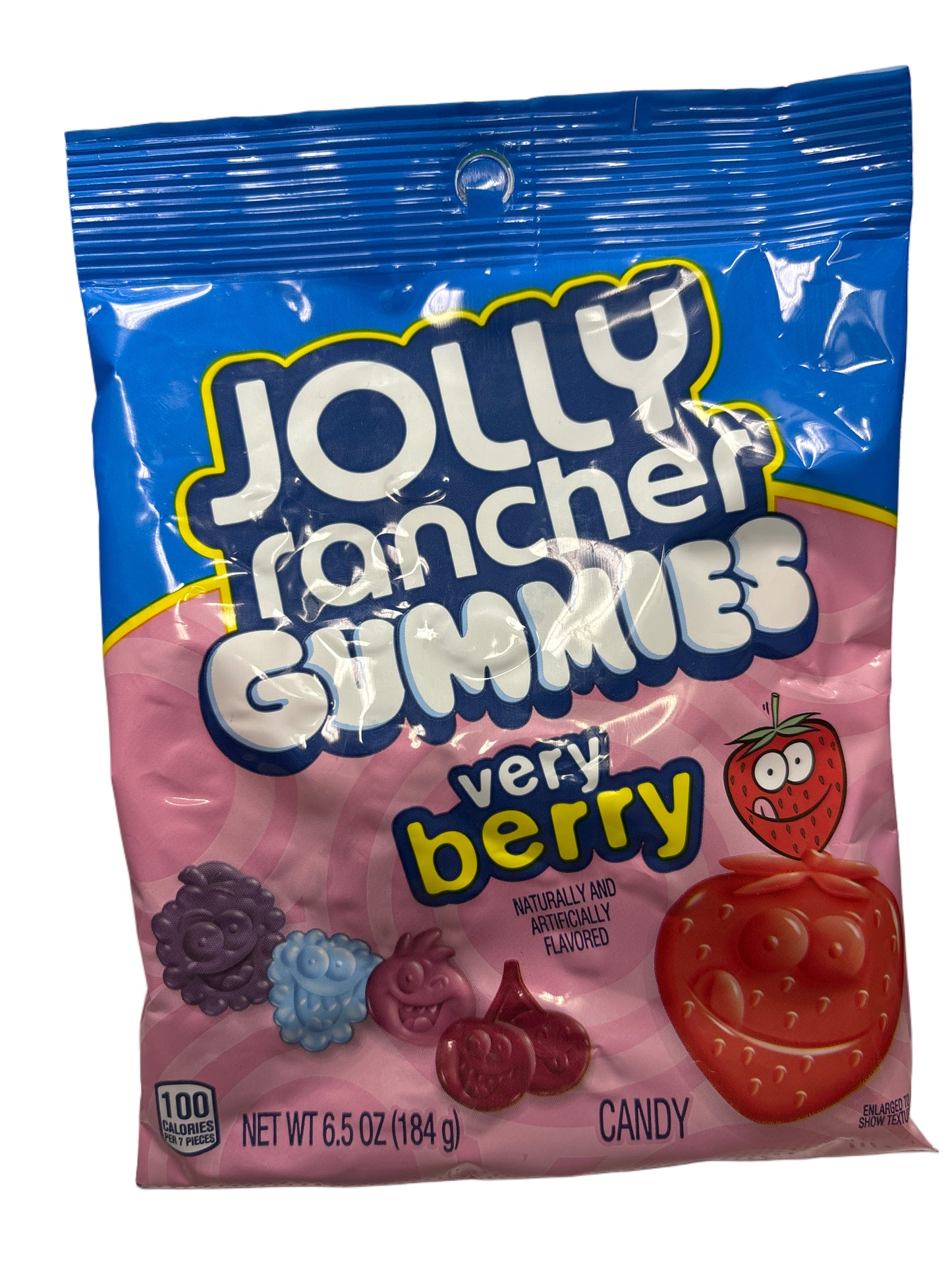 Jolly Rancher Gummies Very Berry Candy Bag 6.5 OZ