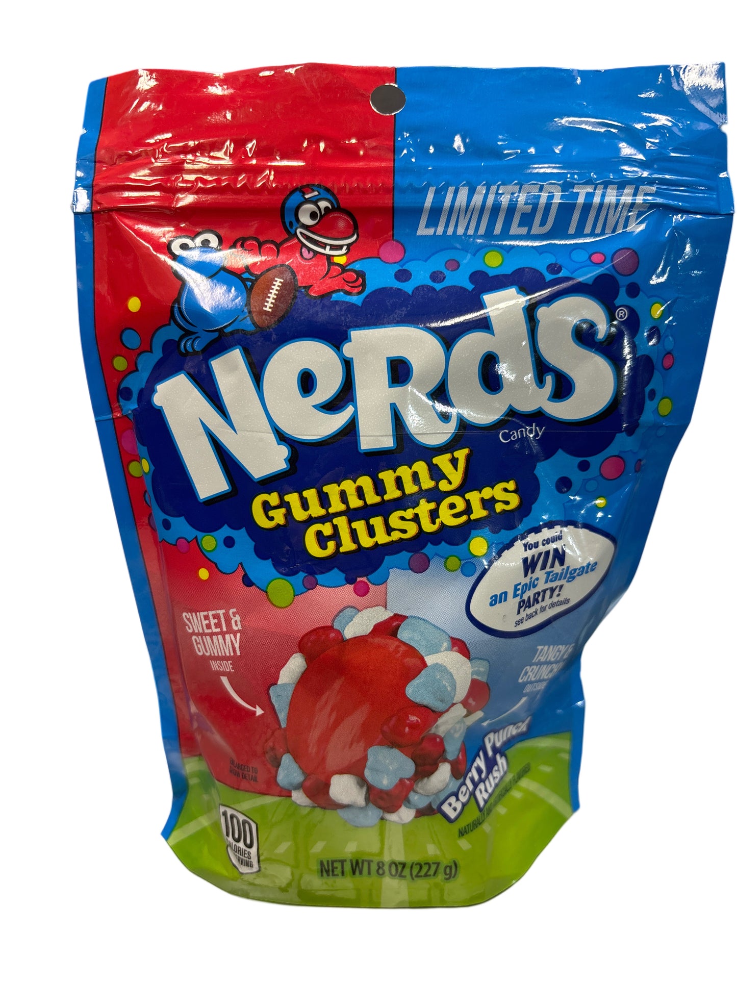 Nerds Gummy Clusters Berry Punch Rush Candy Bag 8OZ