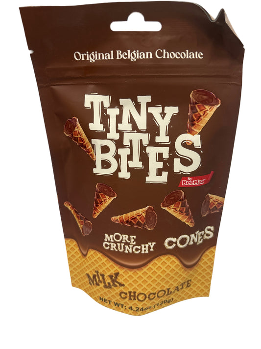 Tiny Bites Milk Chocolate Cones 4.24OZ