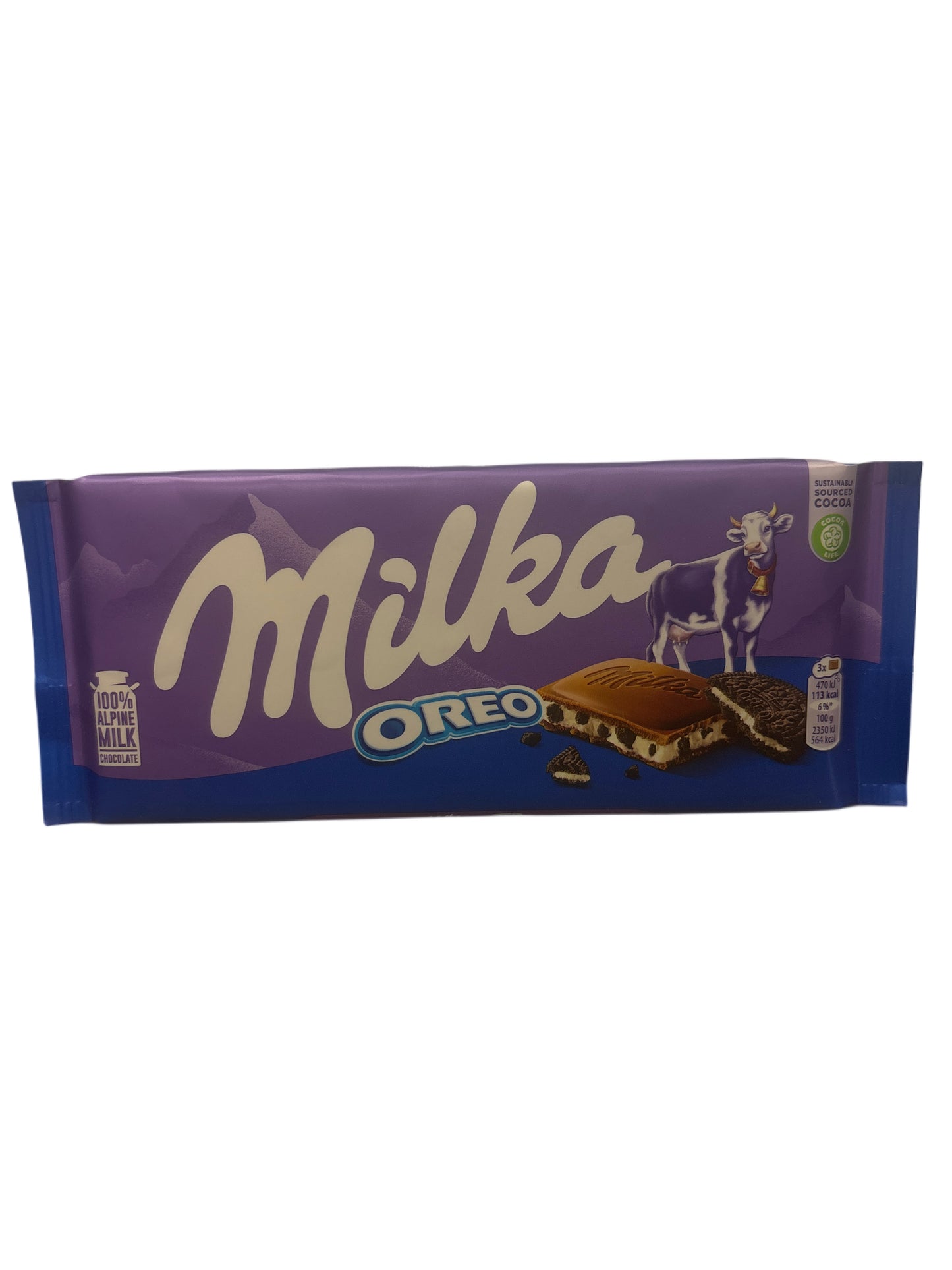 Milka Oreo Chocolate Bar 100G - U.K Edition