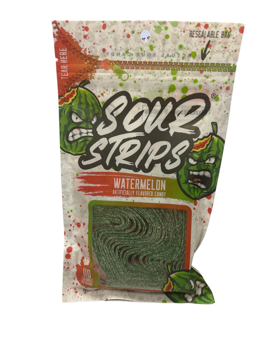 Sour Strips Watermelon 3.4OZ