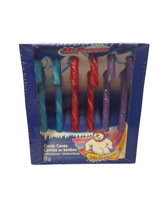 Mr. Freeze Candy Canes - 6 Pack