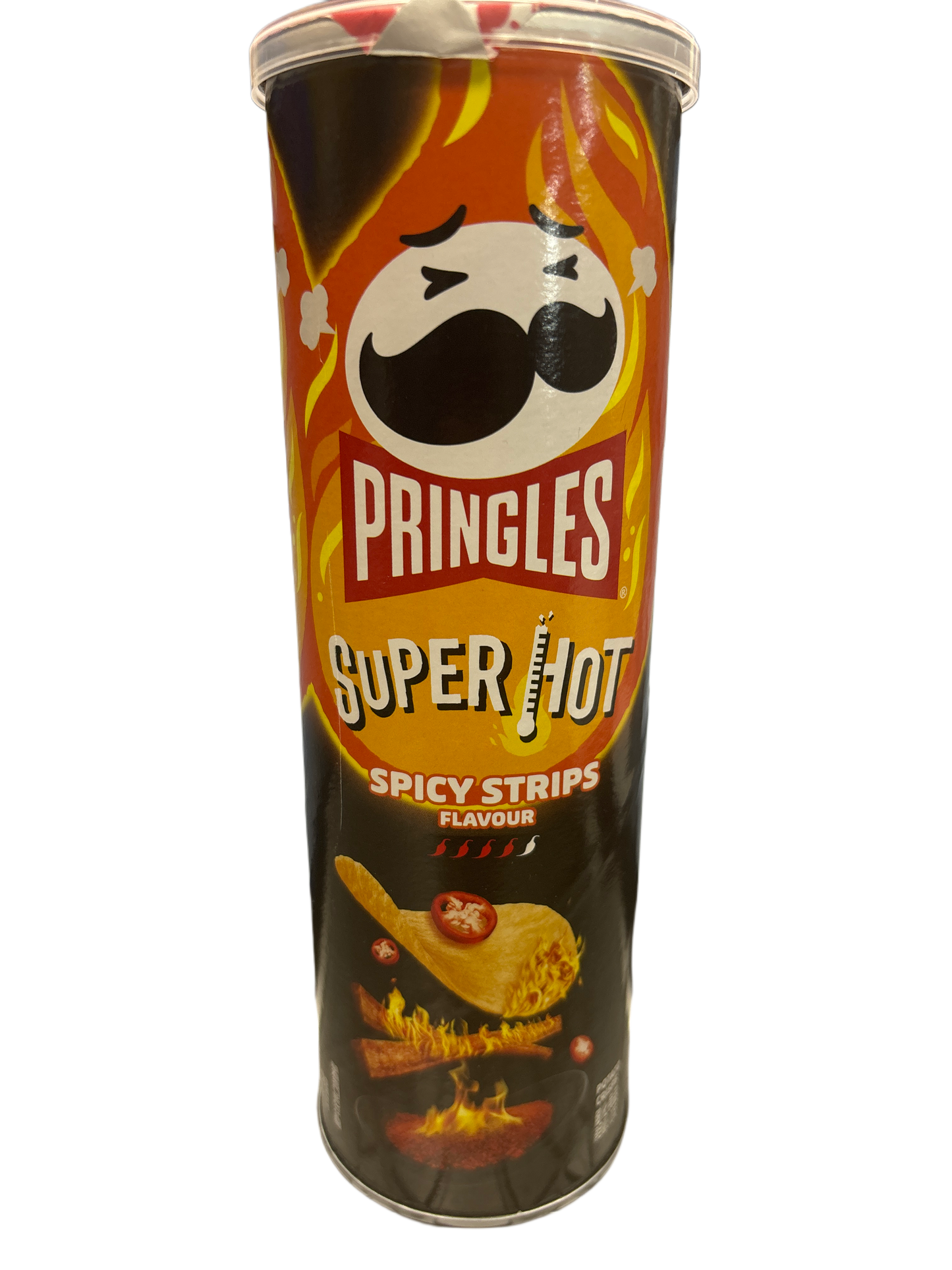 Pringles Spicy Strip Flavor Chips 110G