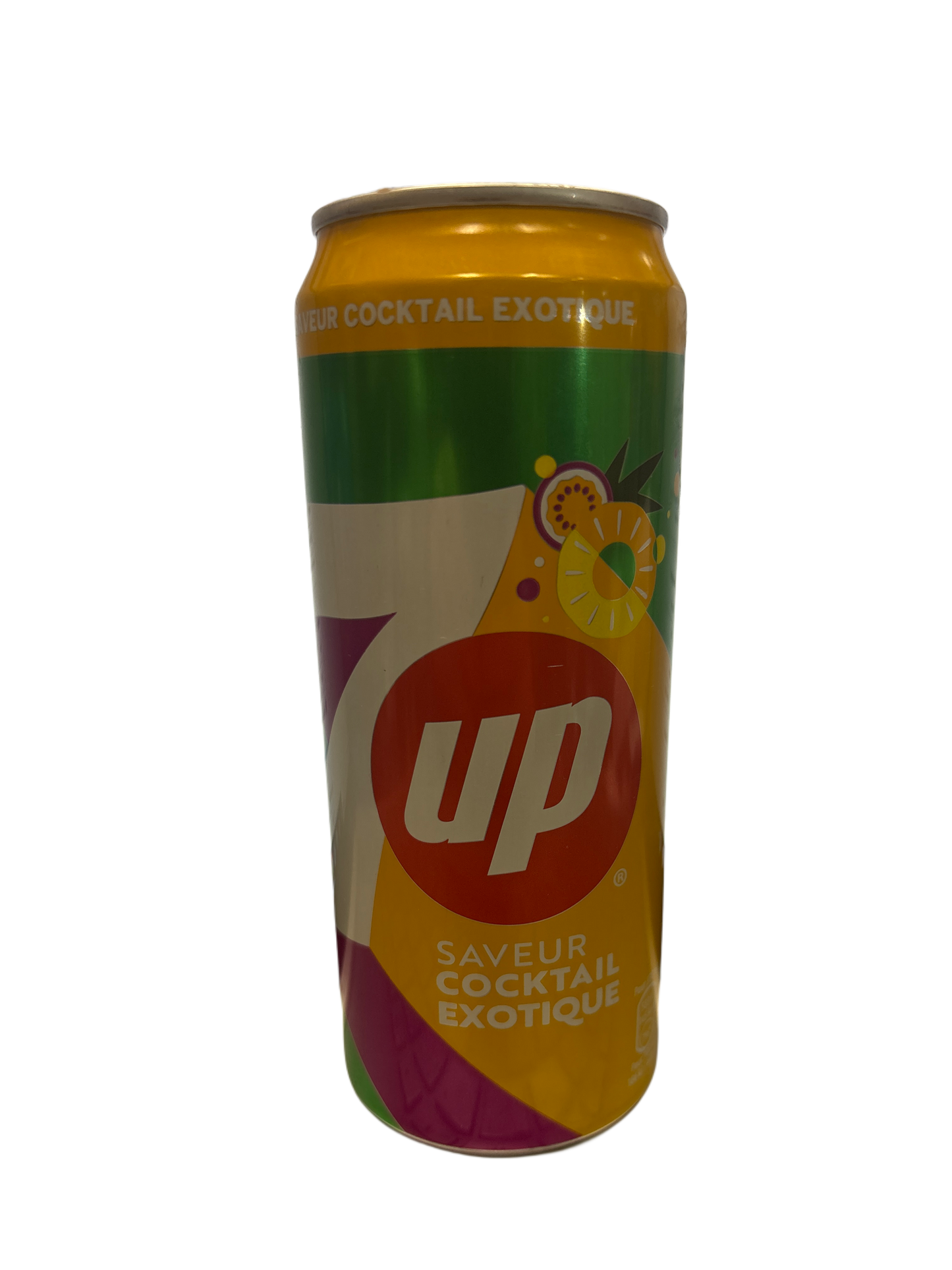 7UP Saveur Exotique 330ML - France Edition