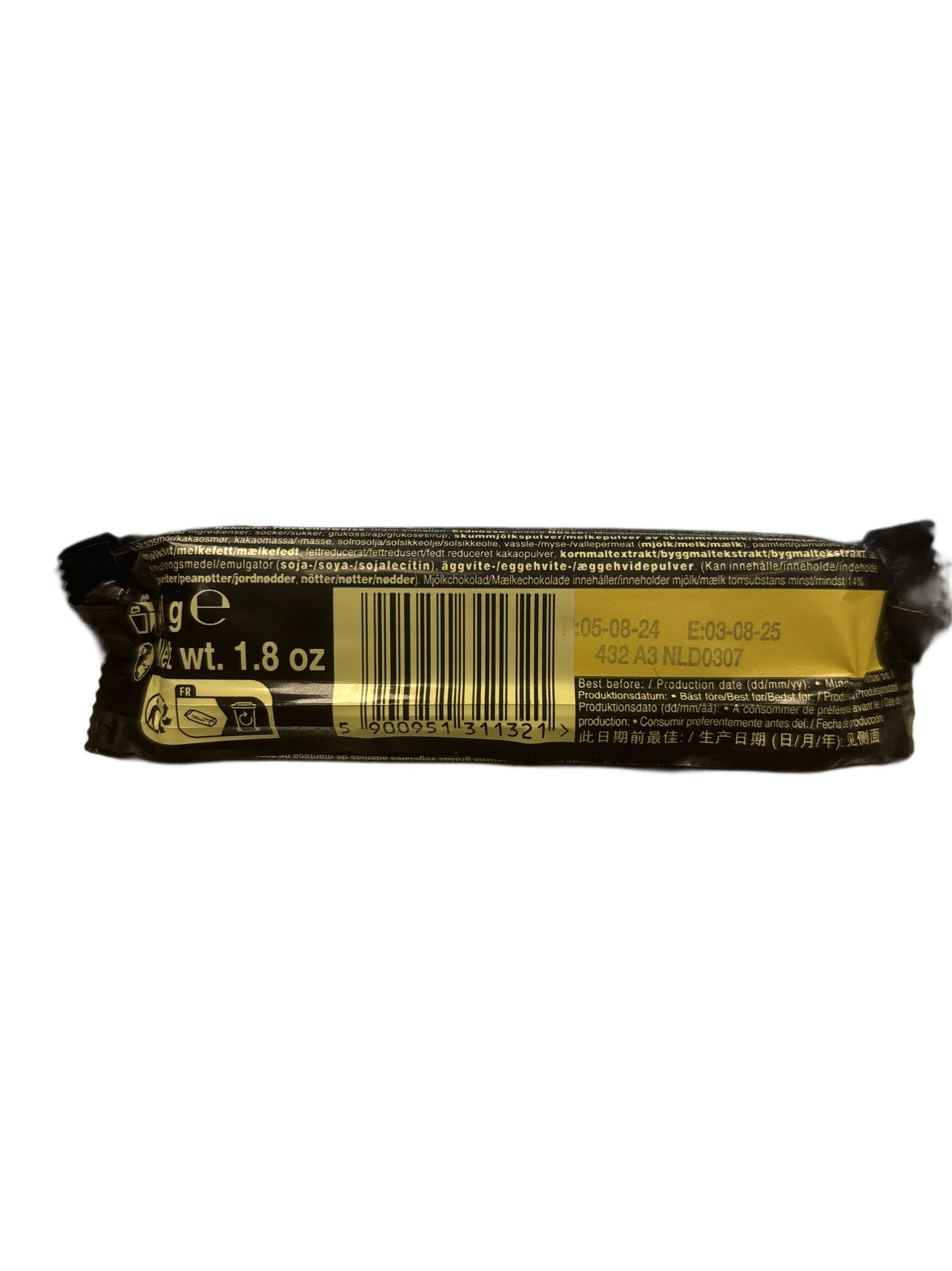 Mars Chocolate Bar 51G - U.K Edition