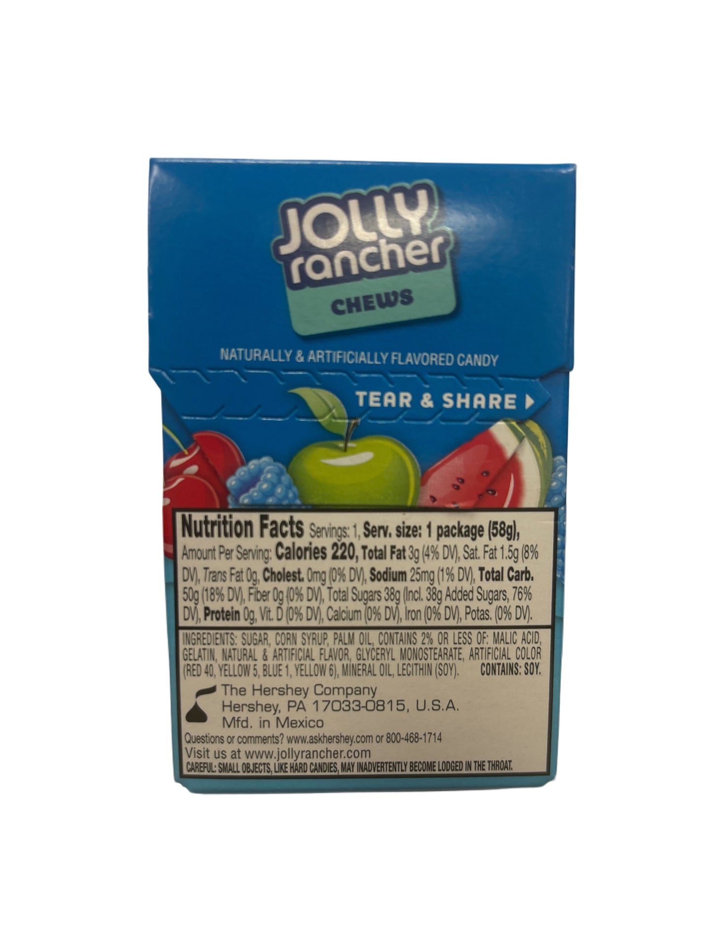 Jolly Rancher Chews Original Flavors 2.06OZ